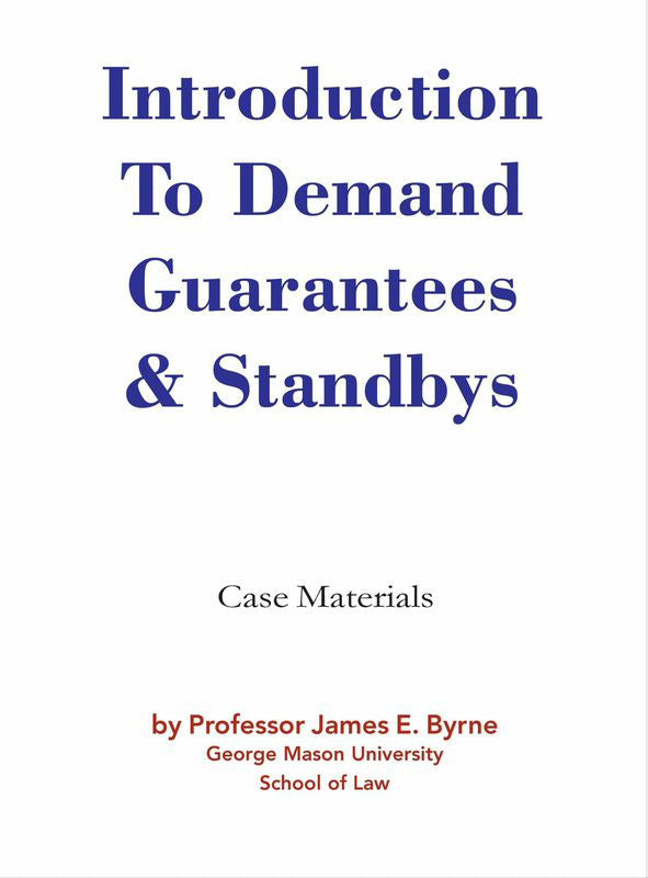 Introduction to Demand Guarantees &amp; Standbys | IIBLP Shop